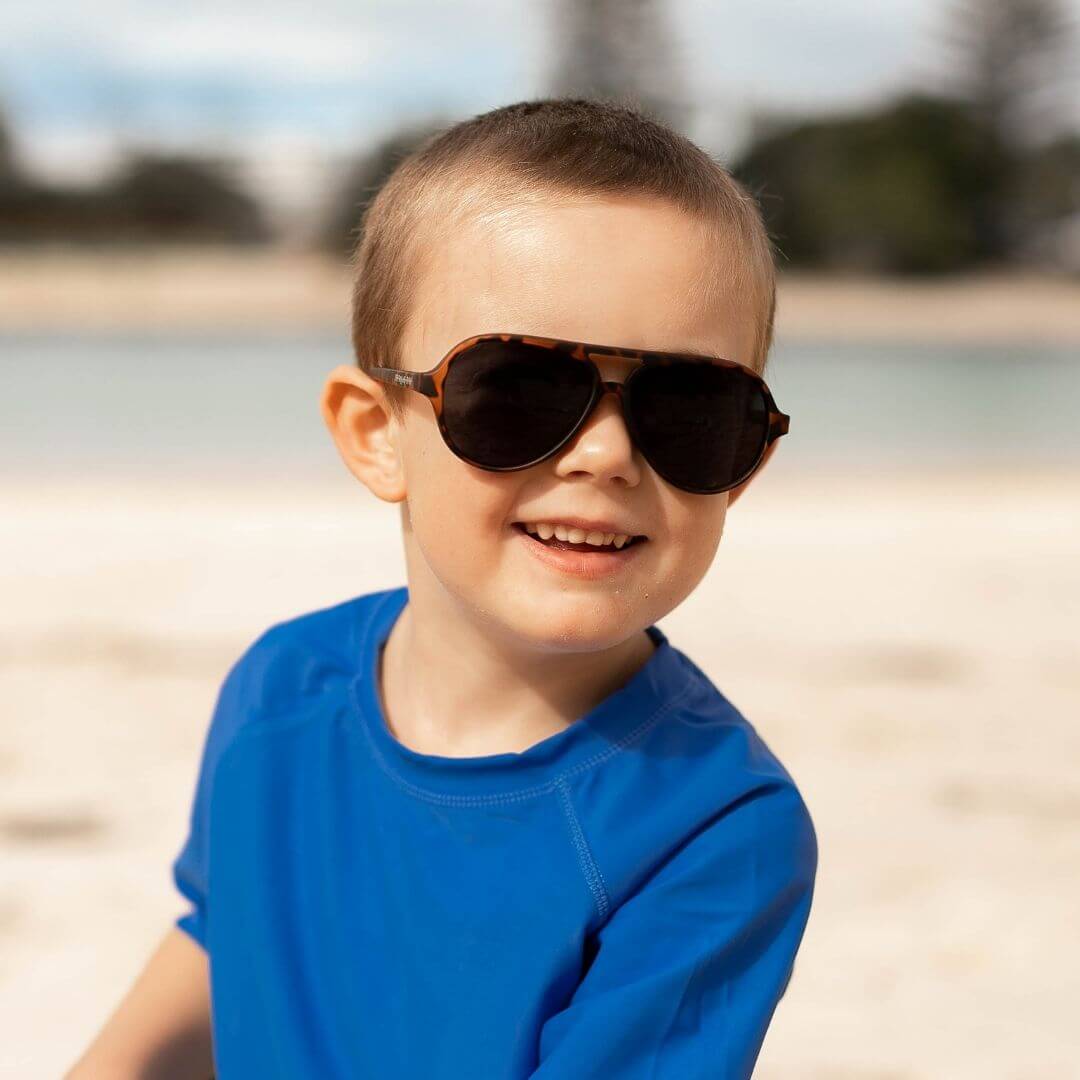 FRANKIE RAY | TODDLER SUNGLASSES | STANLEY TORTOISE