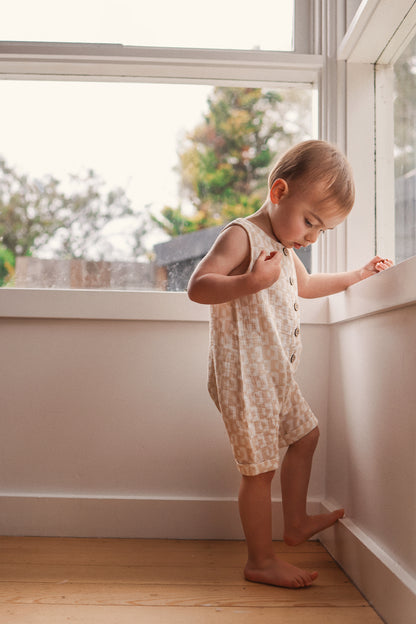 KYNDBABY SLOUCHY SLEEVELESS SHORTALL | SUNSET