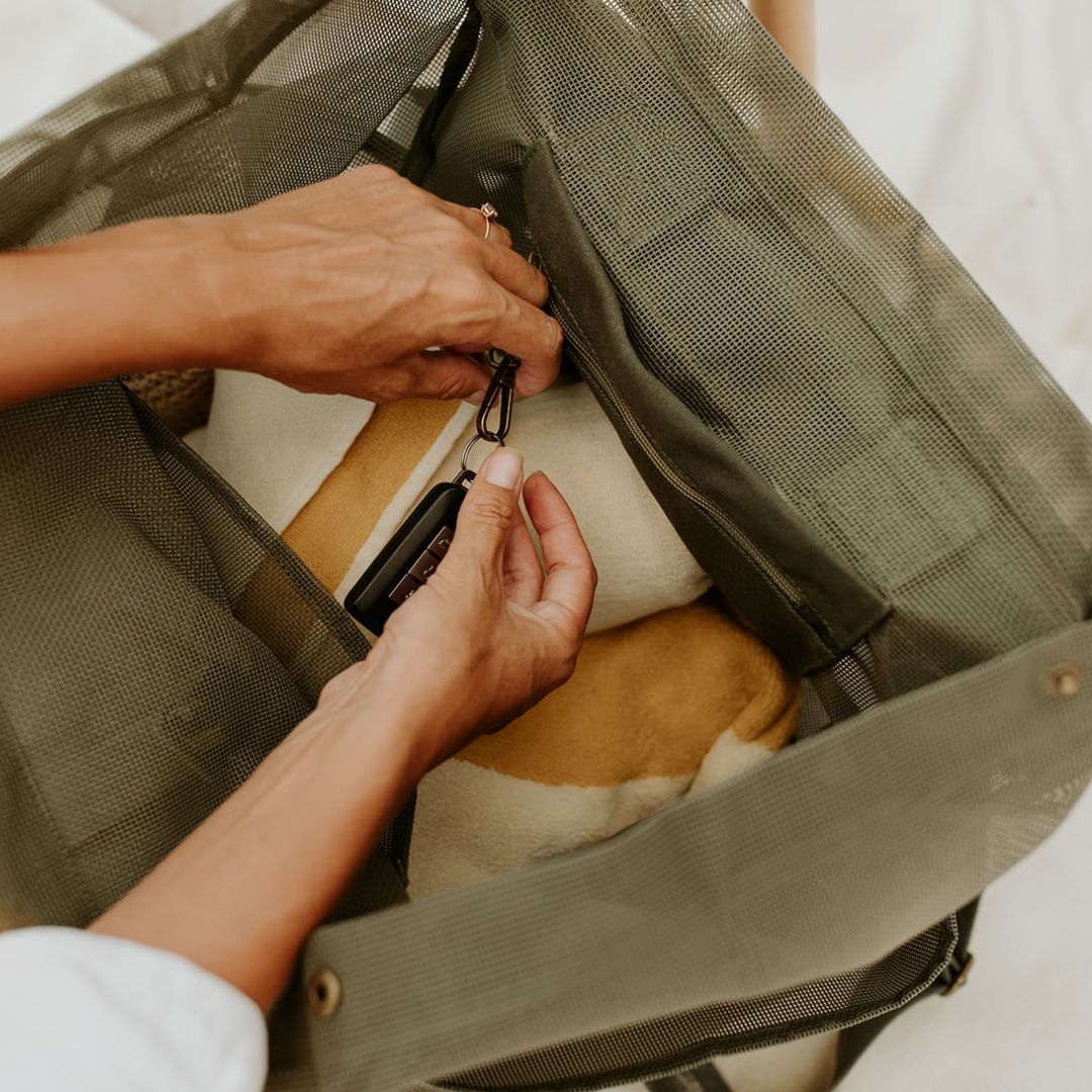 SANDE | MESH BACKPACK | PANDANUS