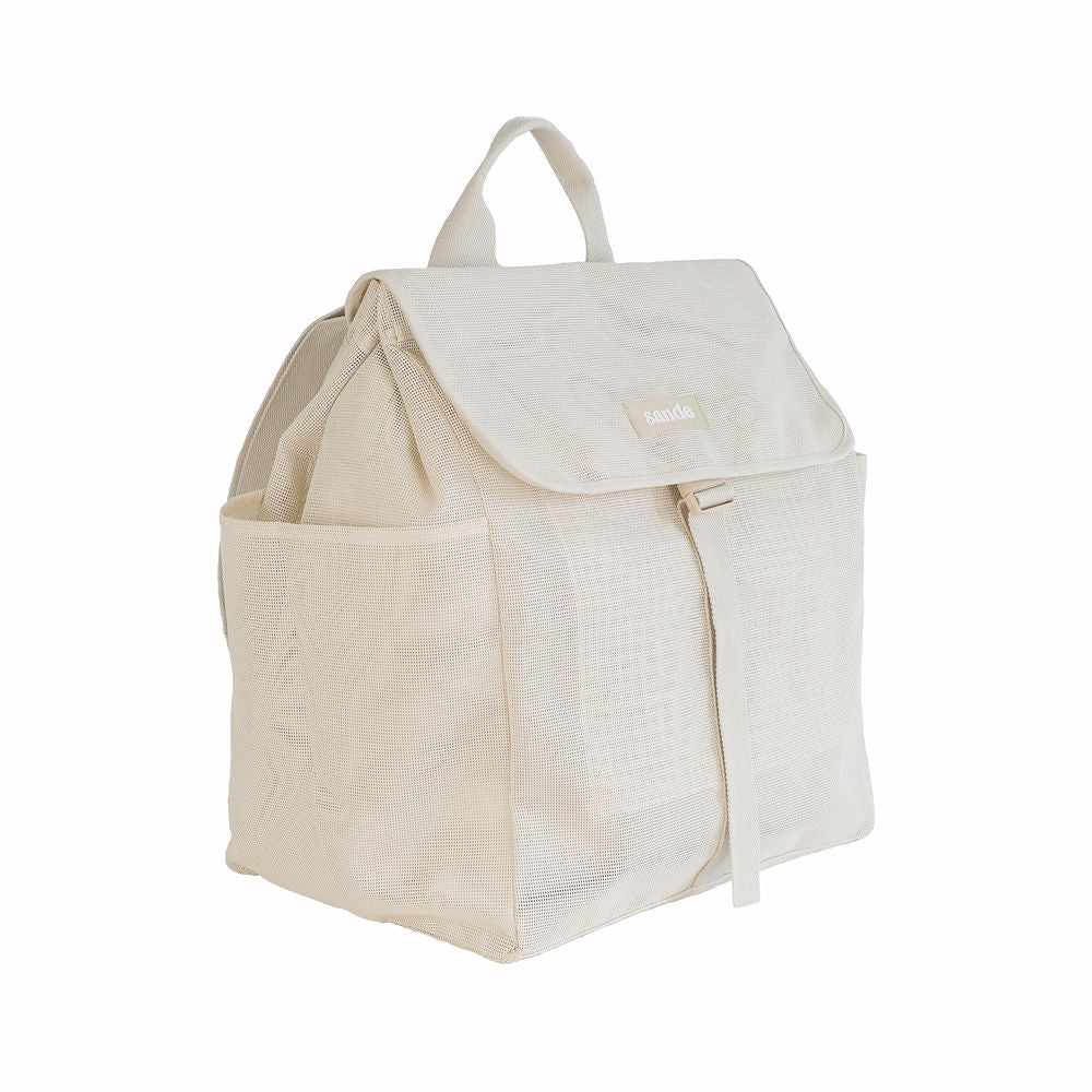 SANDE | MESH BACKPACK | SAND