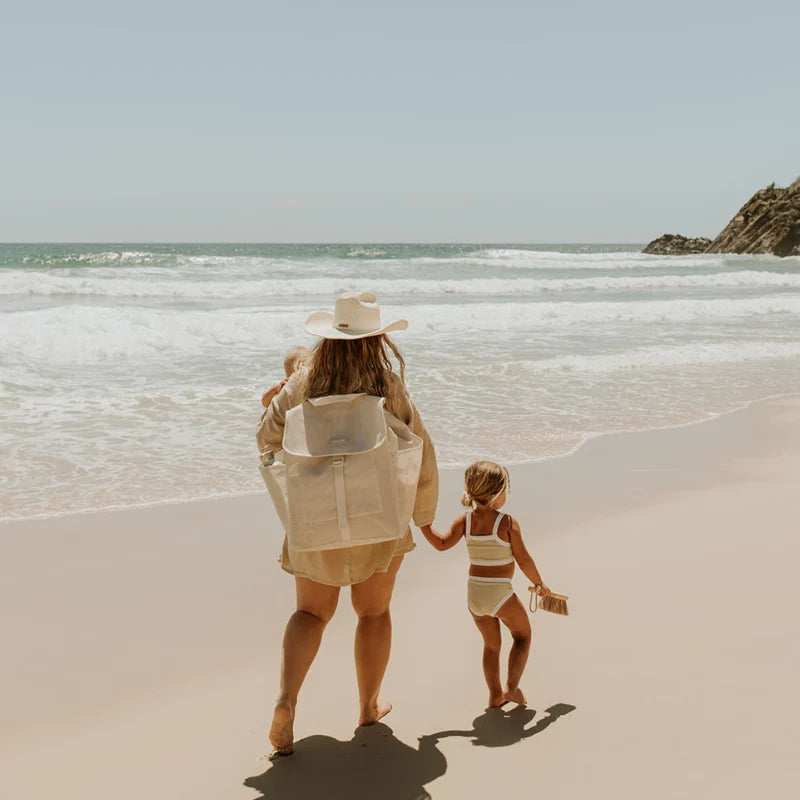 SANDE | MESH BACKPACK | SAND
