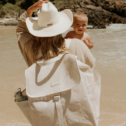 SANDE | MESH BACKPACK | SAND