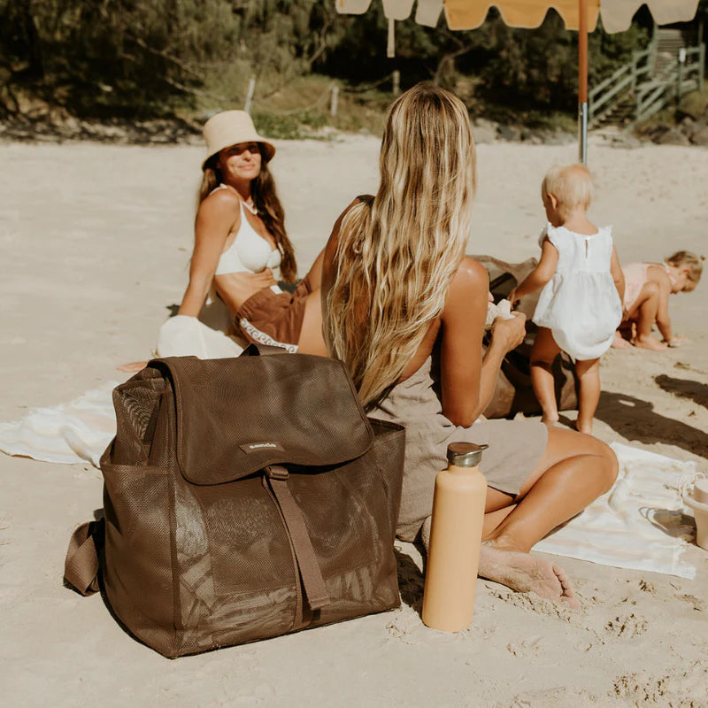 SANDE KIDS MESH BACKPACK | ESPRESSO