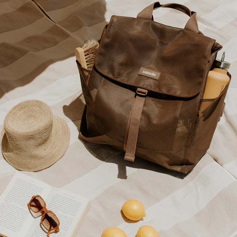 SANDE KIDS MESH BACKPACK | ESPRESSO