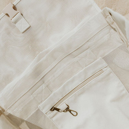SANDE | MESH BACKPACK | SAND