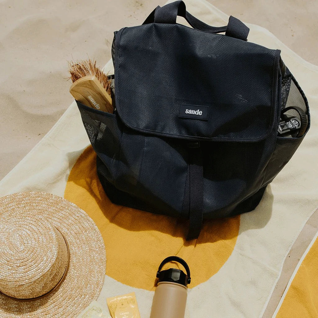 SANDE | MESH BACKPACK | DEEP SEA