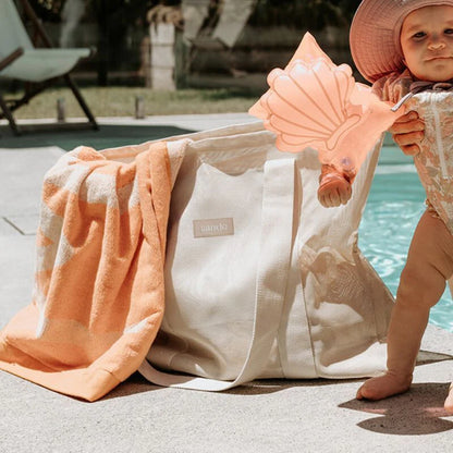 SANDE KIDS BEACH HAULER MINI MESH BEACH BAG | SAND