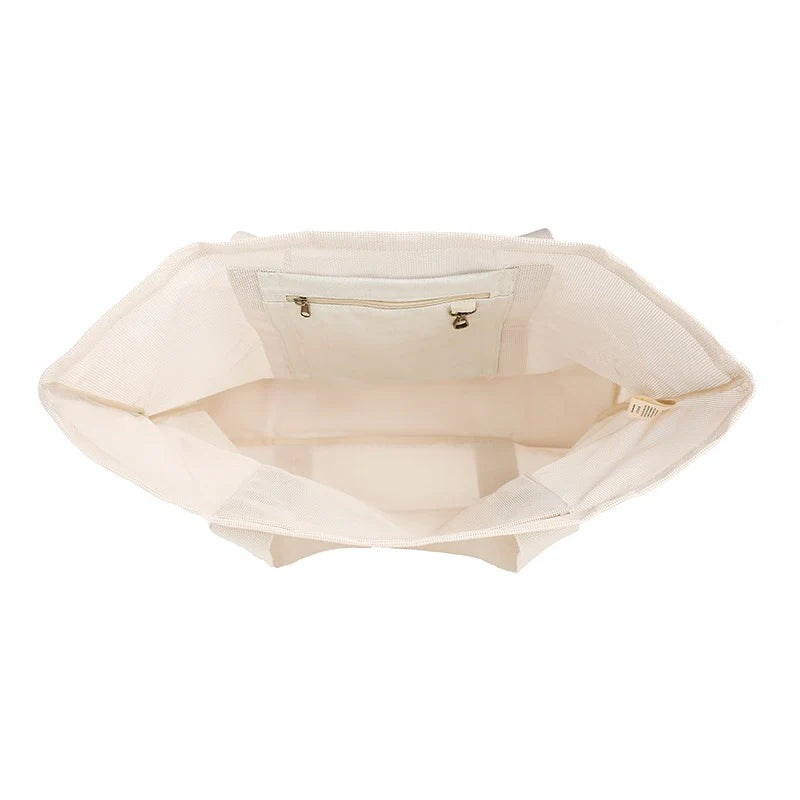 SANDE KIDS BEACH HAULER MINI MESH BEACH BAG | SAND