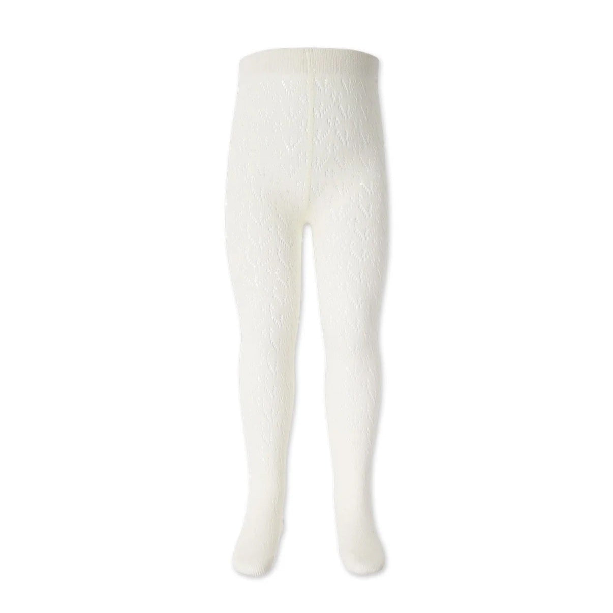 Jamie Kay Scallop Weave Tights - Plaster