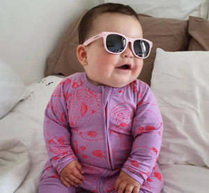 Flexi Sunnies Baby Sunglasses - Pink (0-2Y)