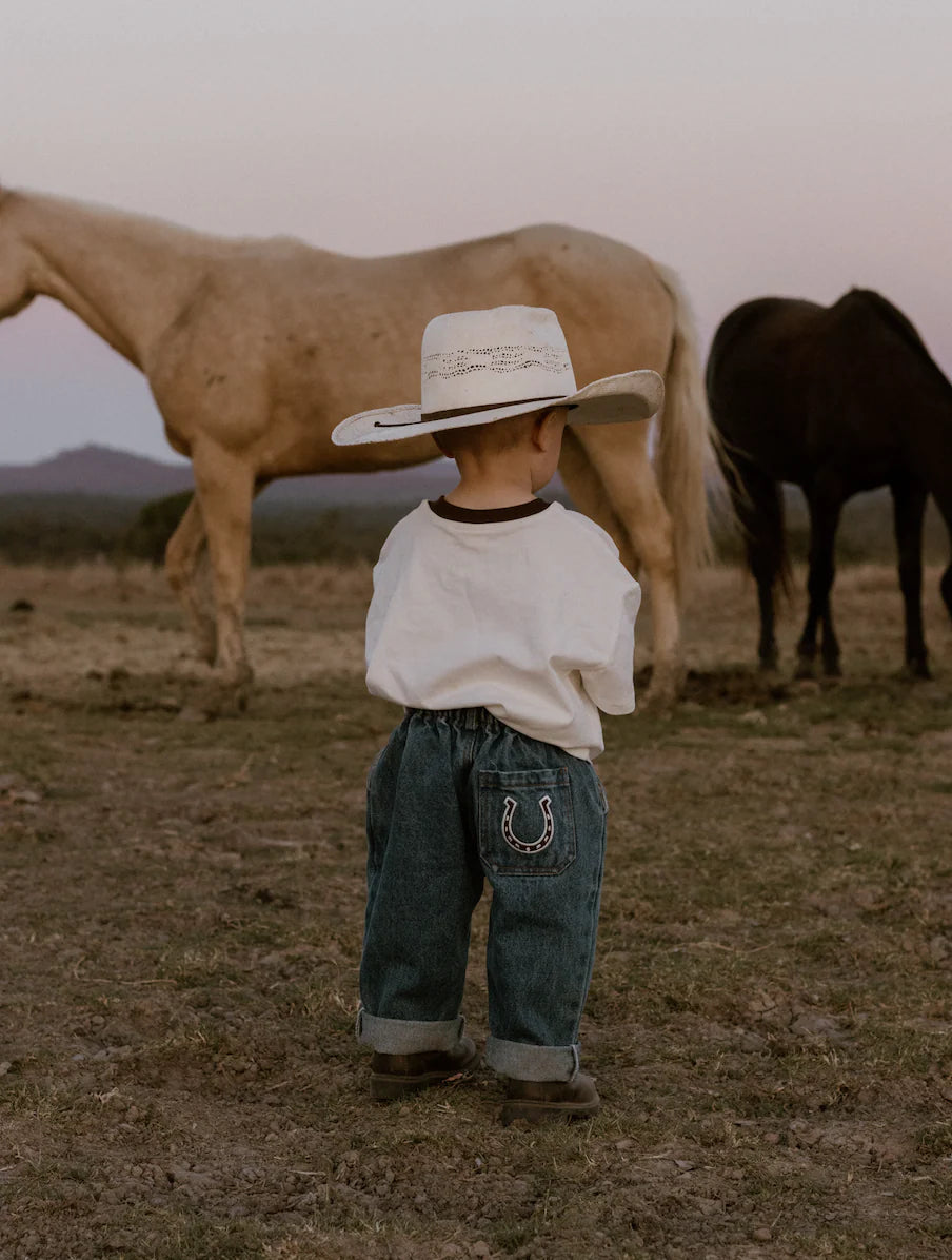 BLOSSOM AND PEAR SLOUCH T SHIRT | HOLD YOUR HORSES