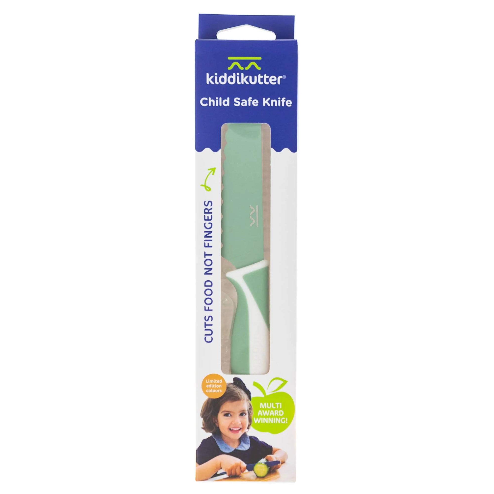 KiddiKutter Knife - Sea Green