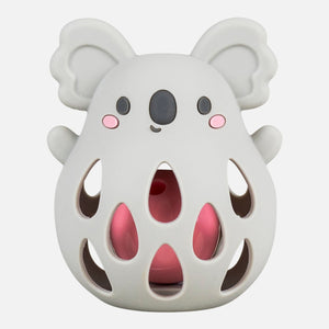 silicone koala rattle - angus and dudley