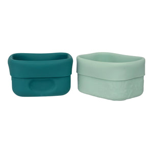B Box Silicone Snack Cups - Forest