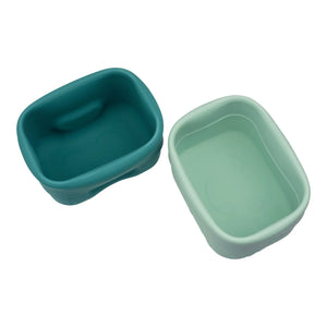 B Box Silicone Snack Cups - Forest