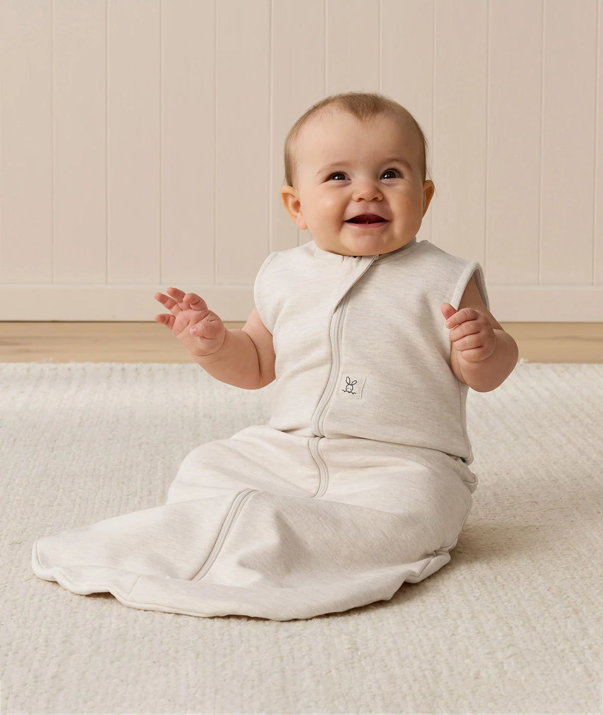 ERGO POUCH SLEEPING BAG 0.2 TOG | OATMEAL MARLE
