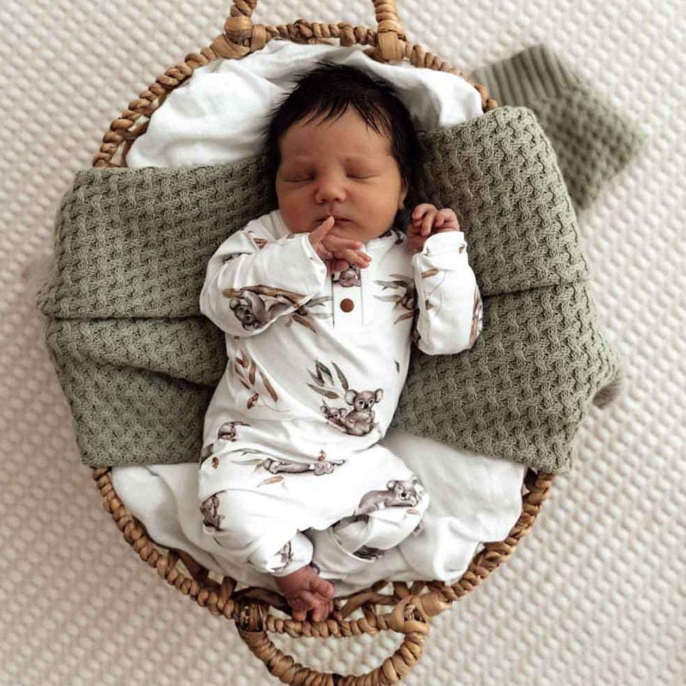 baby growsuit - angus and dudley