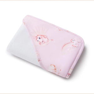 Snuggle Hunny Hooded Organic Cotton Towel - Unicorn