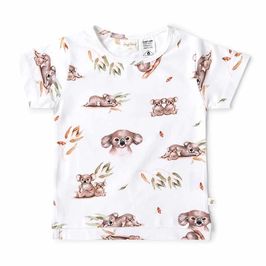 Snuggle Hunny Short Sleeve T-Shirt - Koala