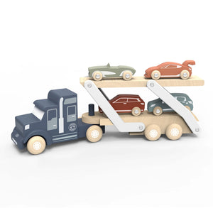 Speedy Monkey Wooden Car Transporter