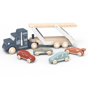 Speedy Monkey Wooden Car Transporter