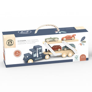 Speedy Monkey Wooden Car Transporter