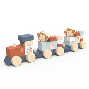 wooden train set - angus and dudley