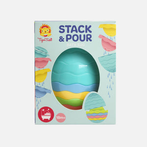 Tiger Tribe Stack and Pour Bath Egg