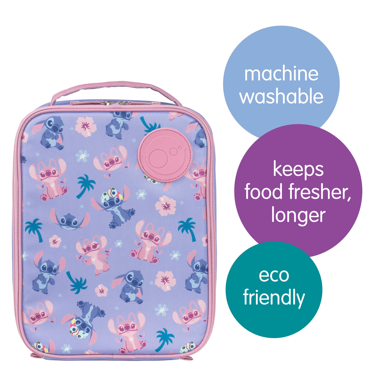 B BOX | FLEXI INSULATED LUNCH BAG | DISNEY STITCH