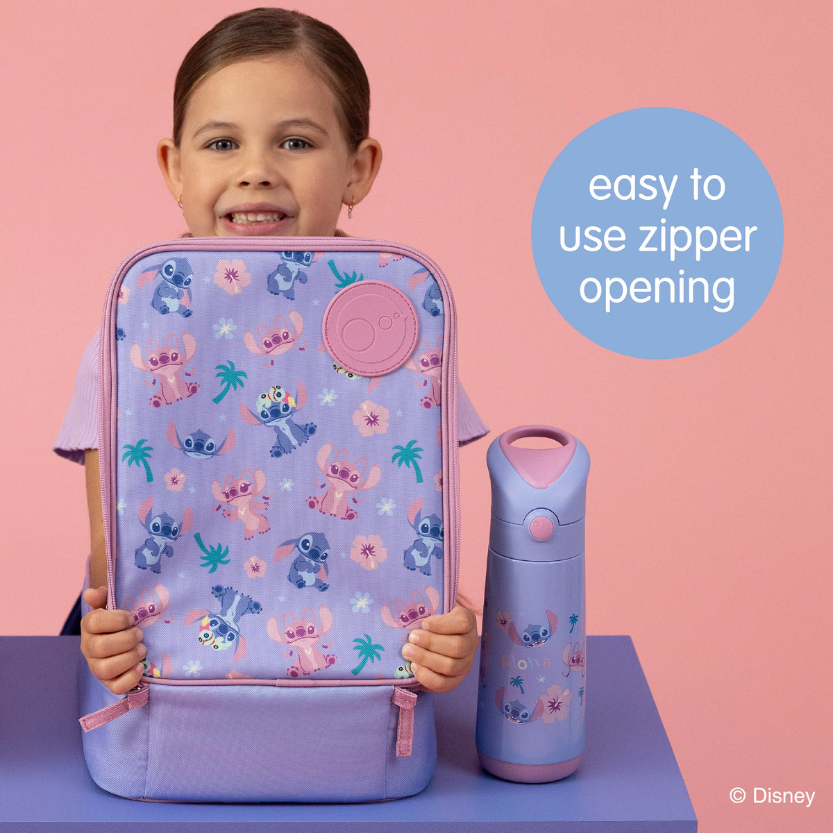 B BOX | FLEXI INSULATED LUNCH BAG | DISNEY STITCH