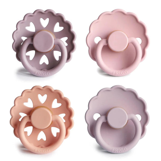 Frigg Multi Pacifier 4 Pack Latex | Sunset Bliss