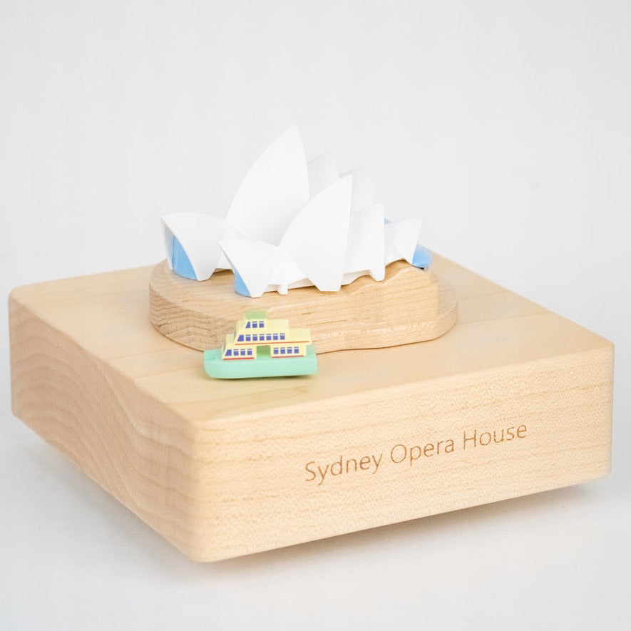 Wooderful Life Sydney Opera House Music Box - Angus and Dudley