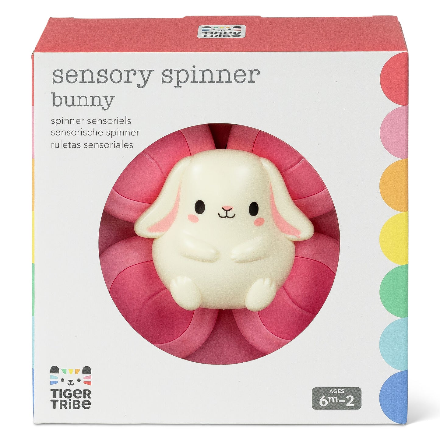 Tiger Tribe Sensory Spinner- Bunny