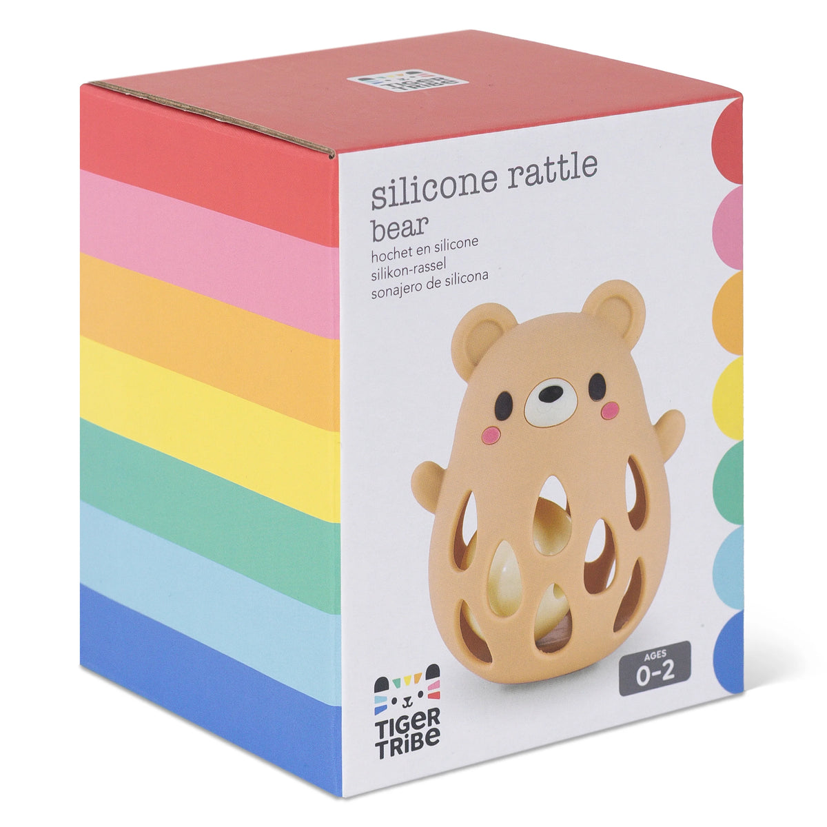 TIGER TRIBE | SILICONE RATTLE | BEAR