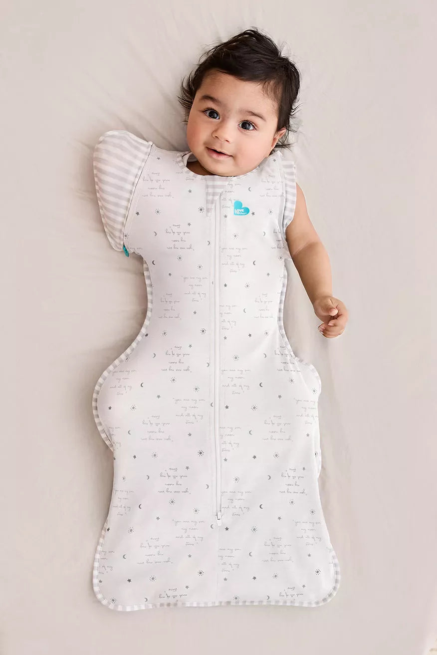 Love To Dream Swaddle Transition Sleeping Bag - 0.2 TOG - You Are My White