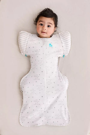 Love To Dream Swaddle Transition Sleeping Bag - 0.2 TOG - You Are My White