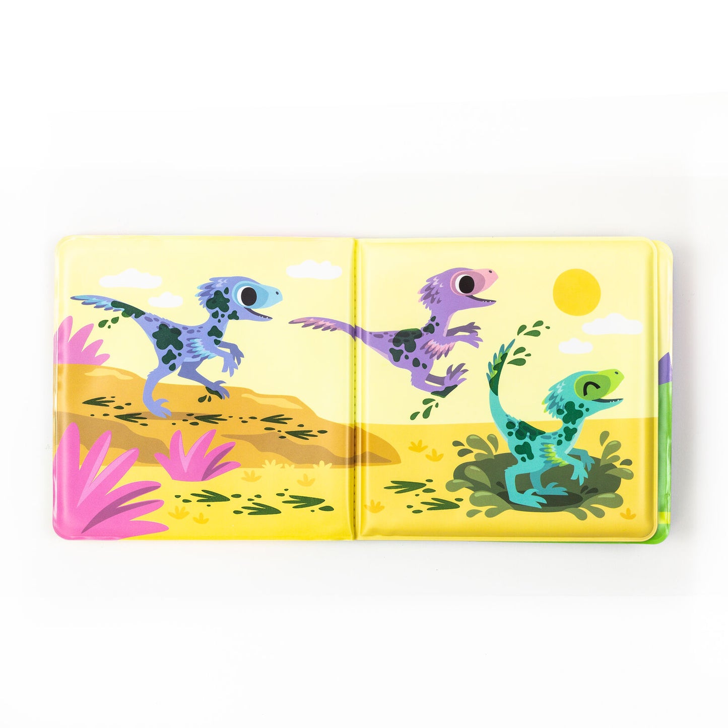 TIGER TRIBE MAGIC BATH BOOK | DINOSAURS