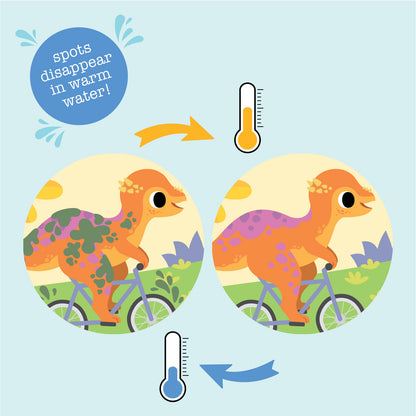 TIGER TRIBE MAGIC BATH BOOK | DINOSAURS