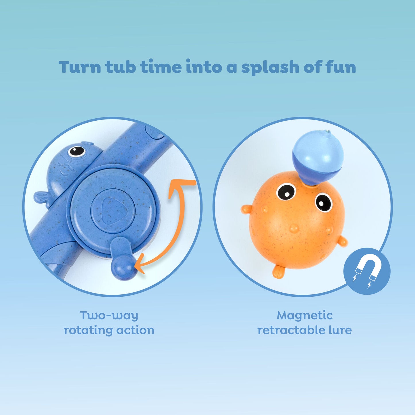 TIGER TRIBE CATCH AND SPLASH BATH FISHING GAME