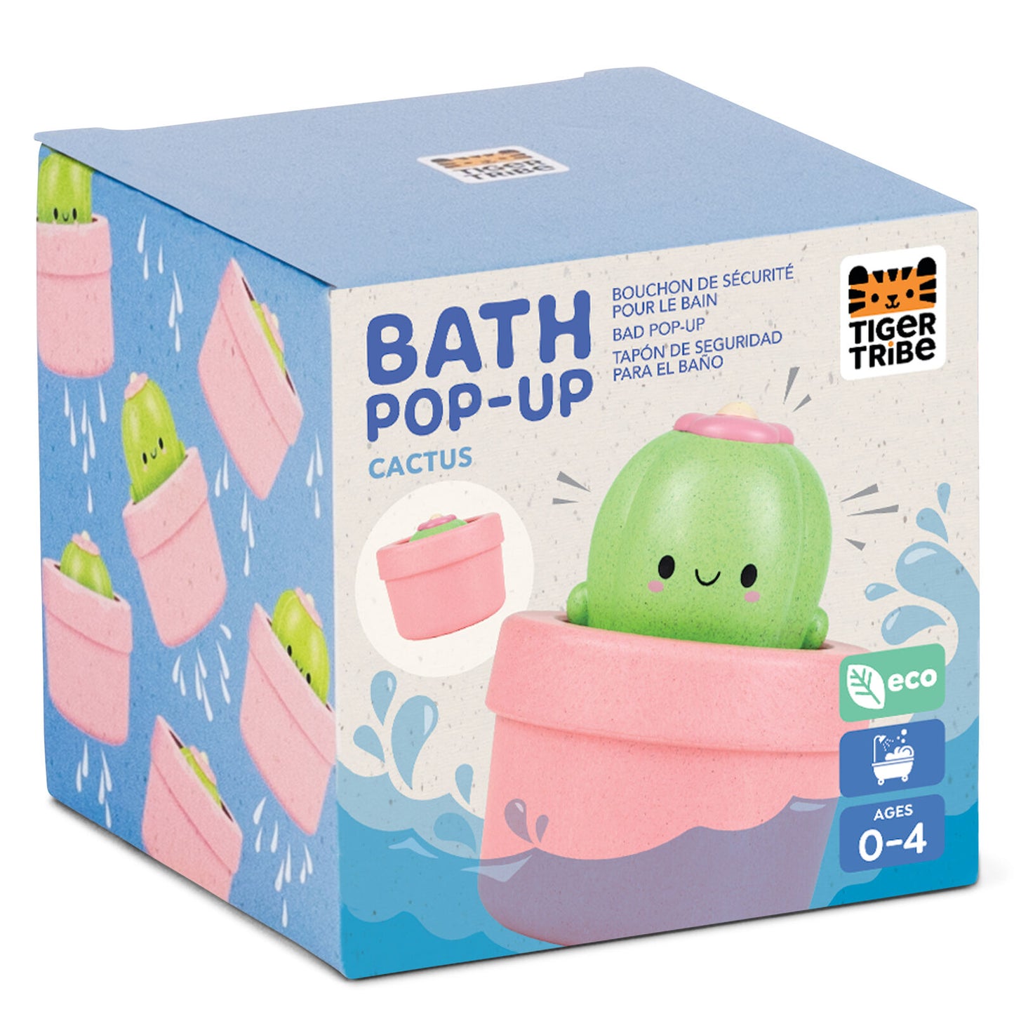 Tiger Tribe Bath Pop Up - Cactus