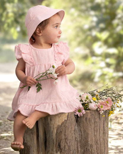 Toshi Cotton Sammy Dress - Blossom