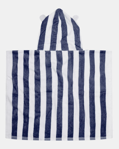 TOSHI BEACHCOMBER HOODED TOWEL | STRIPE MOONLIGHT