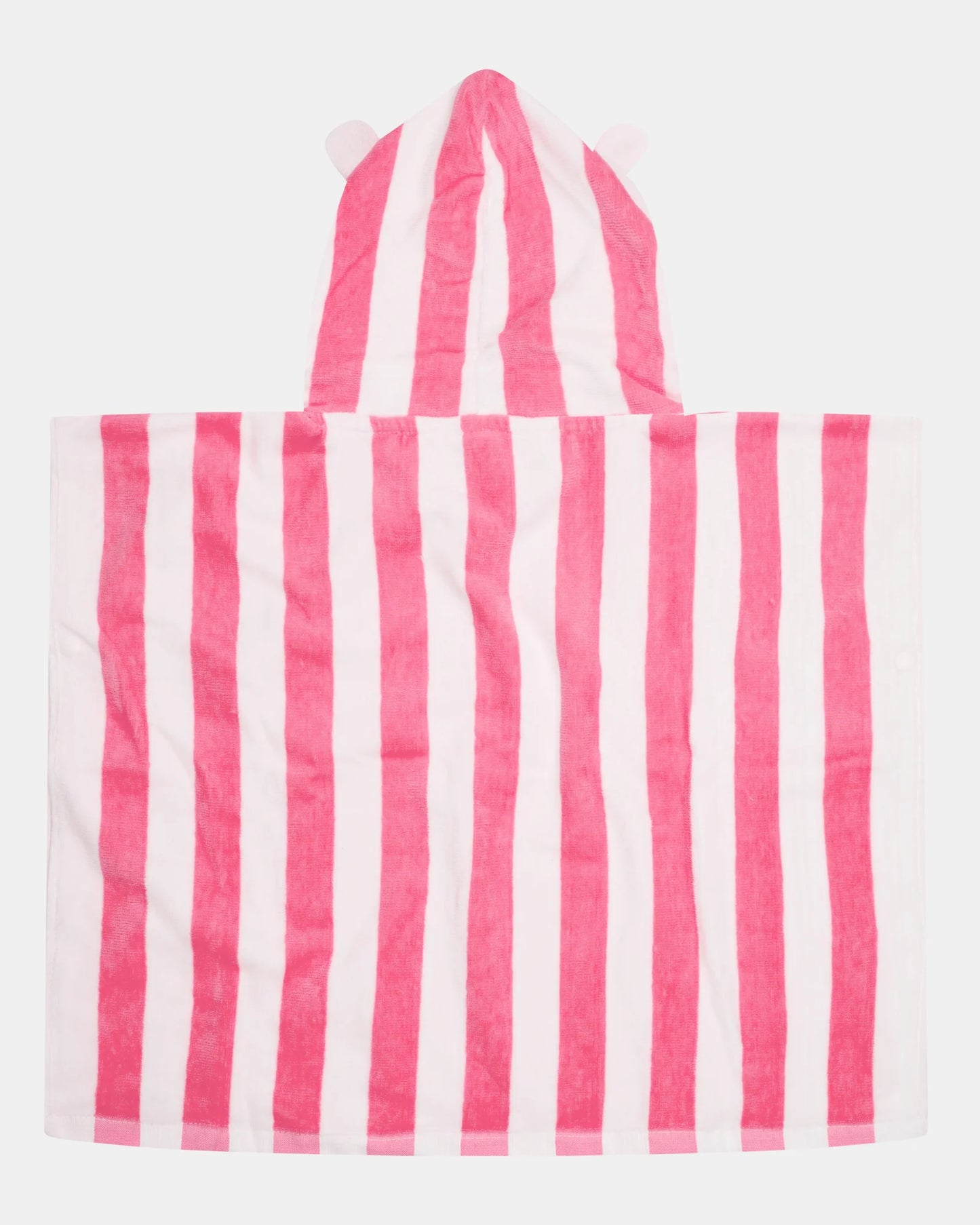 TOSHI BEACHCOMBER HOODED TOWEL | STRIPE WATERMELON