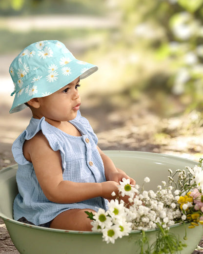 TOSHI SPELL BUCKET SUNHAT | DAISY TEAL