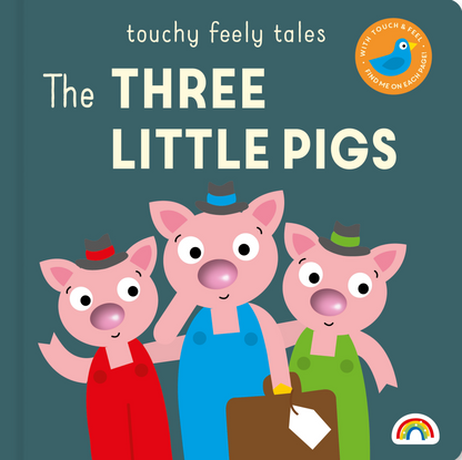 TOUCHY FEELY TALES BOOK | 3 LITTLE PIGS