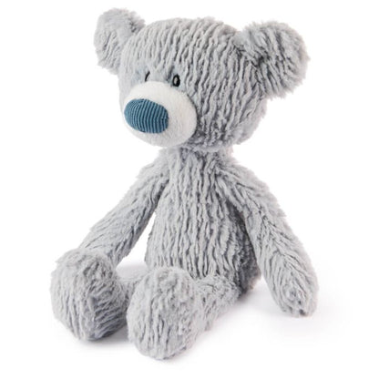 GUND TOOTHPICK SOFT TOY BEAR | WAVY GREY