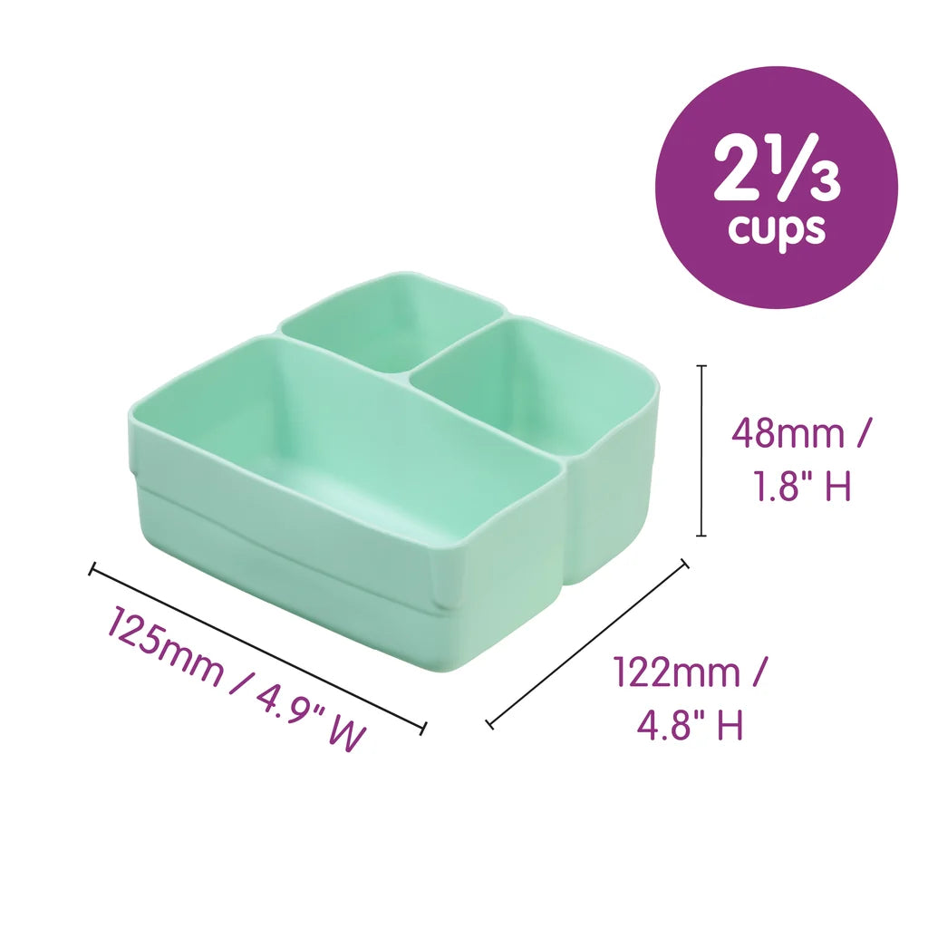 B BOX | SILICONE BENTO BUDDY LUNCH | CONFETTI