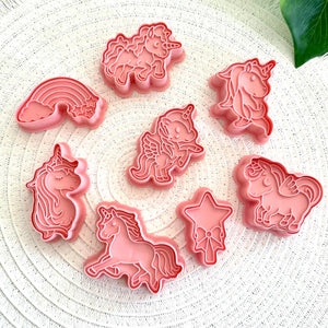 Wild Dough Animal Cutters and Stamps | Unicorns