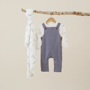Aster and Oak Overalls - Chambray Blue