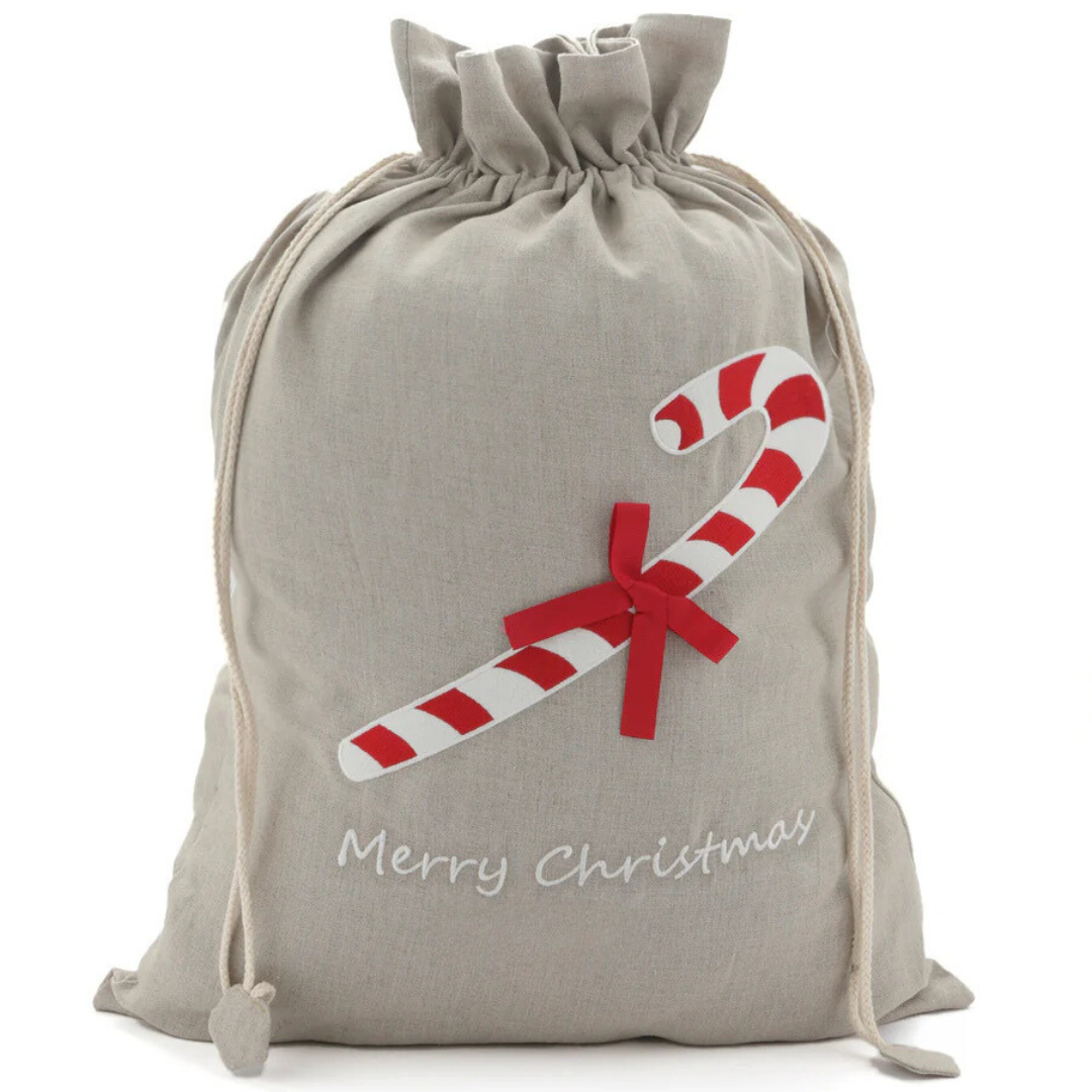 Nana Huchy Personalised Christmas Santa Sack - Candy Cane